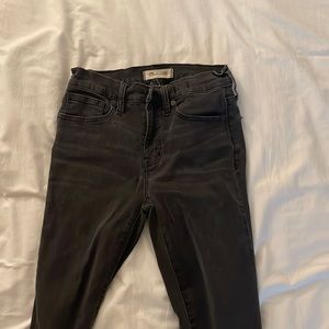 Madewell-“high rise skinny”